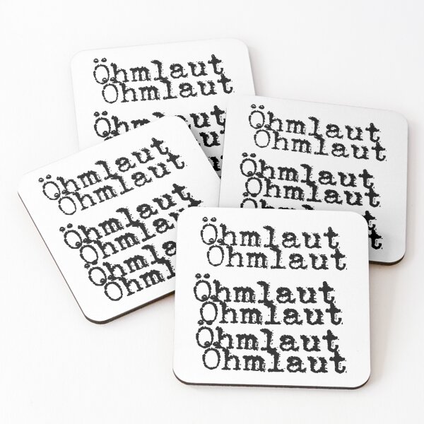 Item preview, Öhmlaut Logo Black Cheap (6) designed and sold by Öhmlaut Sound, Music & Graphics.