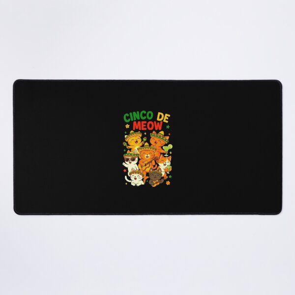Item preview, Cinco De Meow Cute Cats Festive Fun designed and sold by facegm.