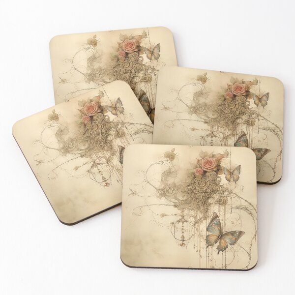 Item preview, Whimsical Elegance: A Dance of Nature and Art designed and sold by bloorose.