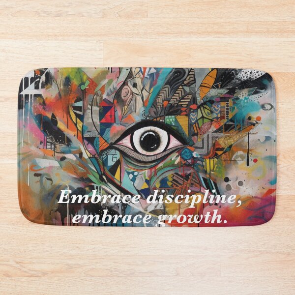 Item preview, Embrace discipline embrace growth. designed and sold by fanzen69.