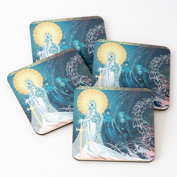 Item preview, Silver Snow (the Church of Seiros and the Heretics of Adrestia) designed and sold by WhiteCatArt.