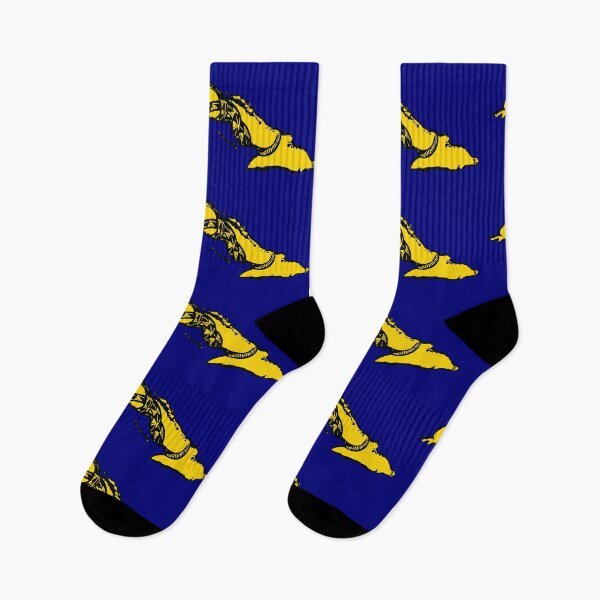 Item preview, CUBA  - Libertarian - NO ME PISES Don't Tread On Me Gadsden Snake on CUBAN Map on Blue default background, #020279 designed and sold by pelagio.