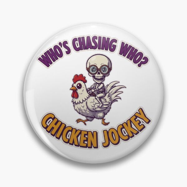 Item preview, Chicken Jockey - Who’s Chasing Who? designed and sold by Polyverse.