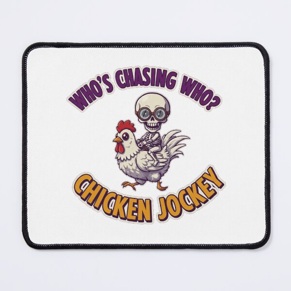 Item preview, Chicken Jockey - Who’s Chasing Who? designed and sold by Polyverse.