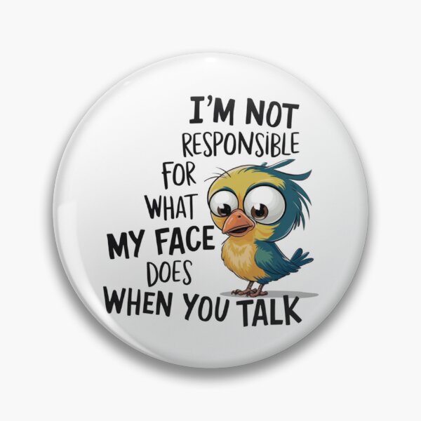 Item preview, Funny Bird Quote designed and sold by Astralia.