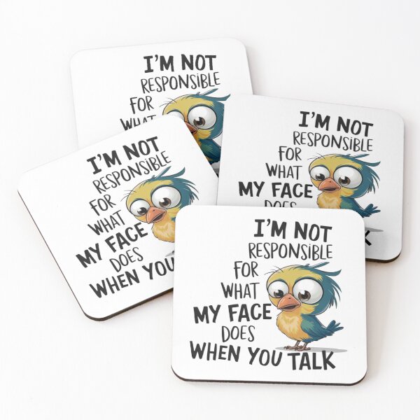 Item preview, Funny Bird Quote designed and sold by Astralia.