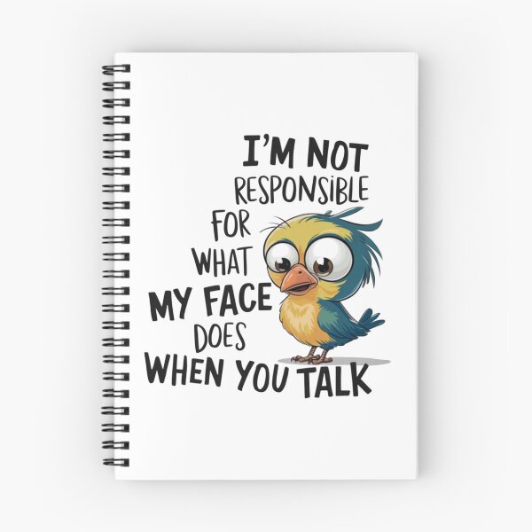Item preview, Funny Bird Quote designed and sold by Astralia.