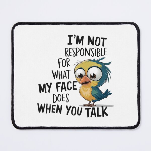Item preview, Funny Bird Quote designed and sold by Astralia.