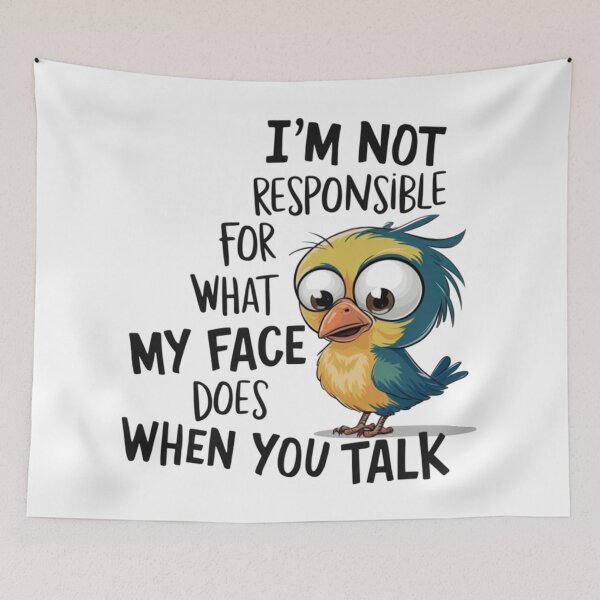 Item preview, Funny Bird Quote designed and sold by Astralia.