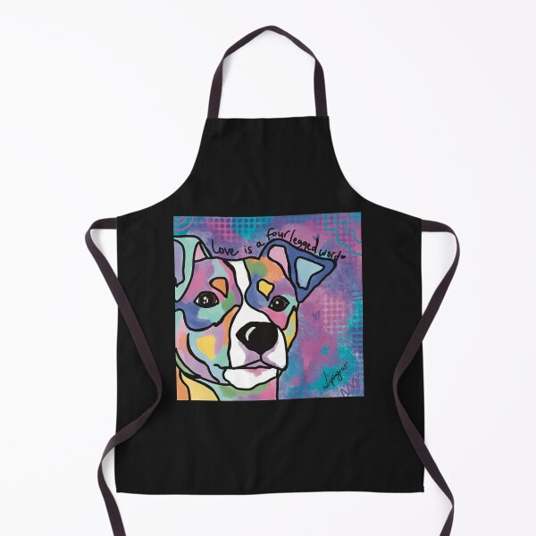 Artikelvorschau, Liebe ist ein Wort auf vier Beinen. Jack Russell-Ausgabe. entworfen und verkauft von LipigicoArt.