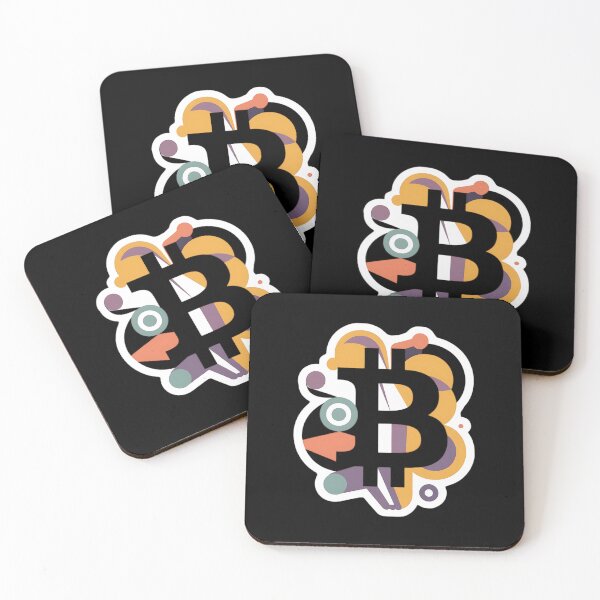Item preview, Bitcoin Monochrome Fashion Tee designed and sold by RadDeck.