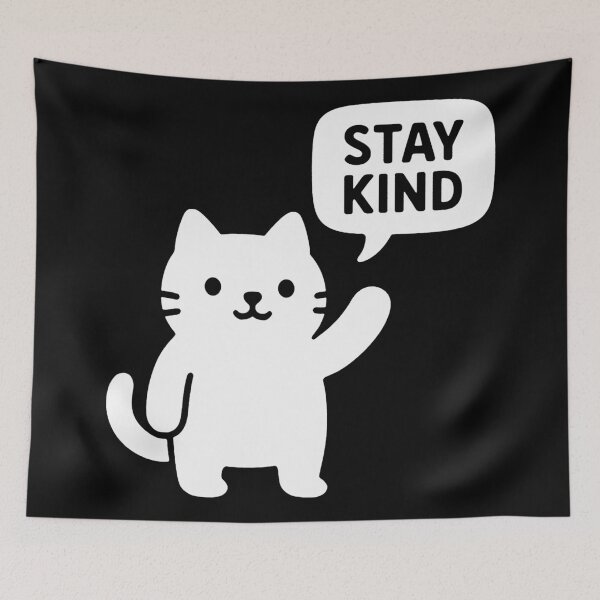Item preview, Stay Kind Cat designed and sold by zzz888.