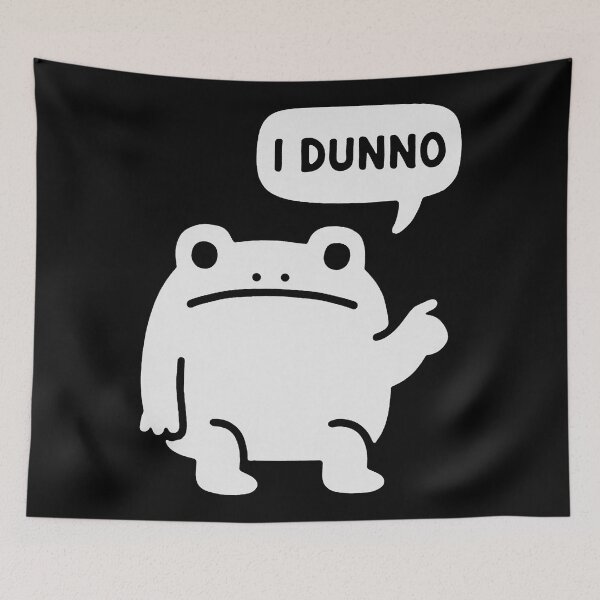 Item preview, IDK Frog designed and sold by zzz888.