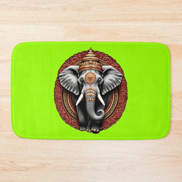 Item preview, BEAUTIFUL HINDU ELEPHANT DESIGN (#99FF00) designed and sold by Marlon Oseguera.