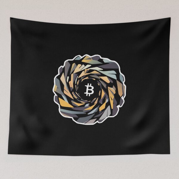 Item preview, Bitcoin Street Statement Tee designed and sold by RadDeck.