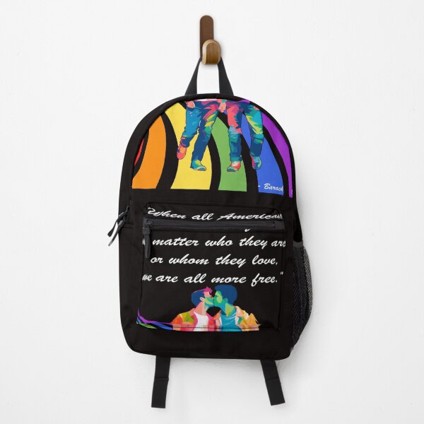 Item preview, Pride - "When all Americans..." Walking on a Rainbow road designed and sold by 502Templates.