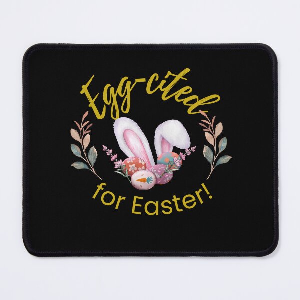 Item preview, Egg‑cited for Easter – Funny Spring Holiday T‑Shirt designed and sold by zamana78.