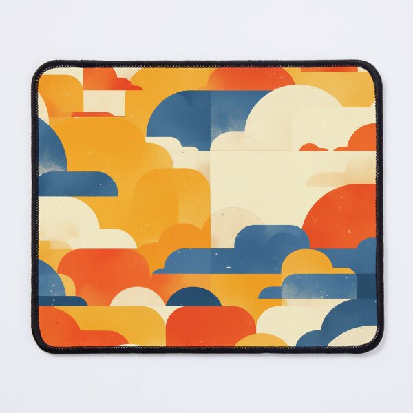 Item preview, A painting depicting clouds at sunset designed and sold by ModHaven.