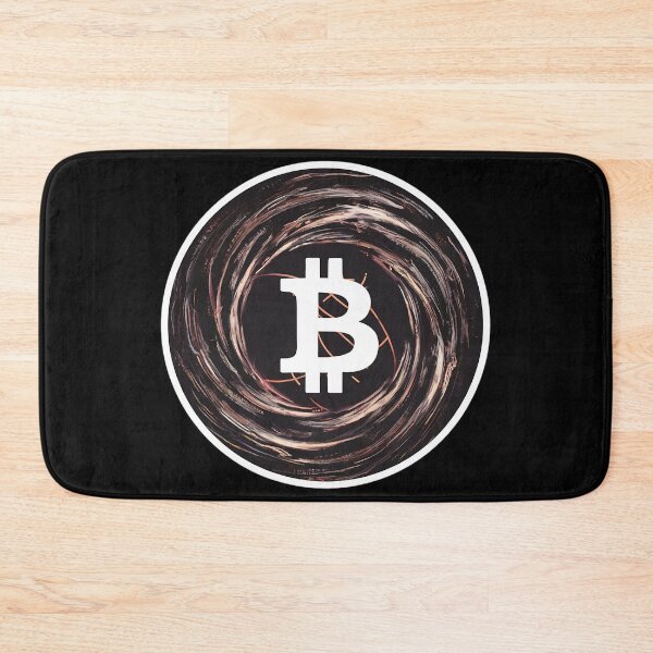 Item preview, Bitcoin Blackout Logo Tee designed and sold by RadDeck.