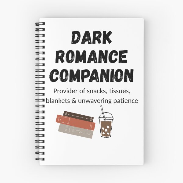 Item preview, Dark Romance Companion black text designed and sold by CottonandQuill.