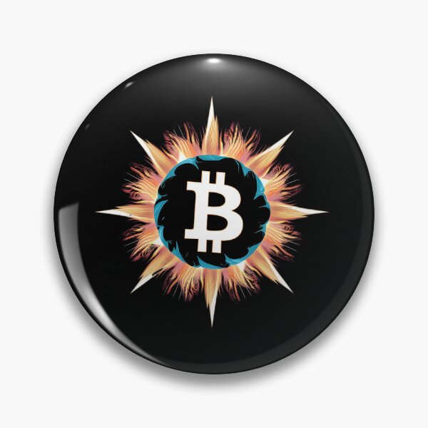 Item preview, Minimal Bitcoin Pulse Shirt designed and sold by RadDeck.