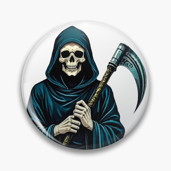 Artikelvorschau, Alive with the Reaper – Dark Aesthetic Shirt & Sticker entworfen und verkauft von TrendyTeeCenter.