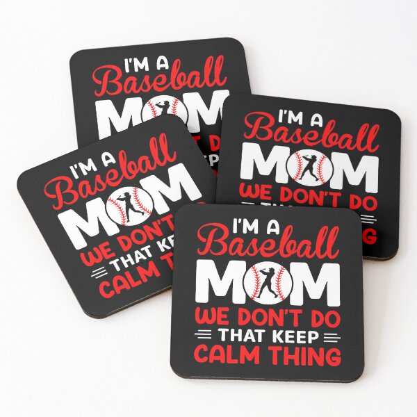 Item preview, Baseball Mom Retro Sport Art designed and sold by Back2Collage.