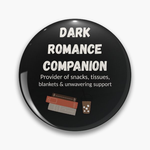 Item preview, Dark Romance Companion white text designed and sold by CottonandQuill.