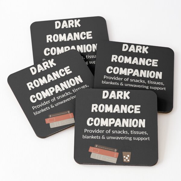 Item preview, Dark Romance Companion white text designed and sold by CottonandQuill.