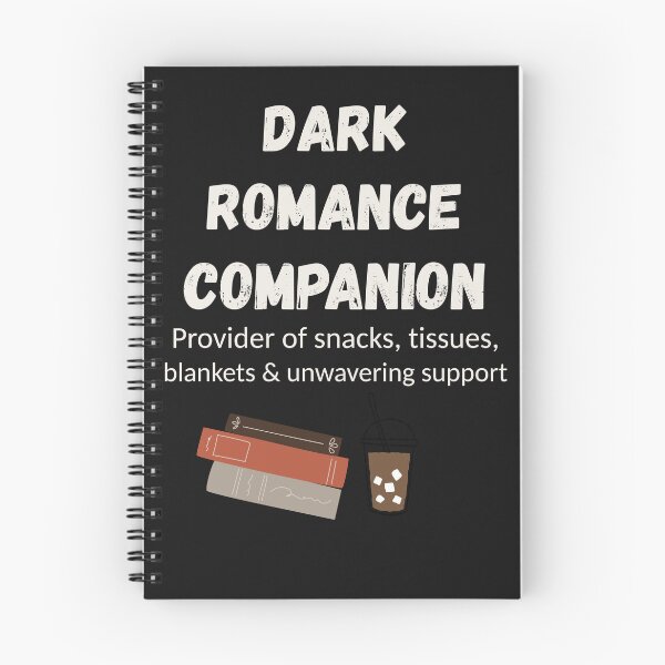Item preview, Dark Romance Companion white text designed and sold by CottonandQuill.