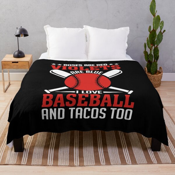 Item preview, I Love Baseball and Tacos Retro Sport Art designed and sold by Back2Collage.