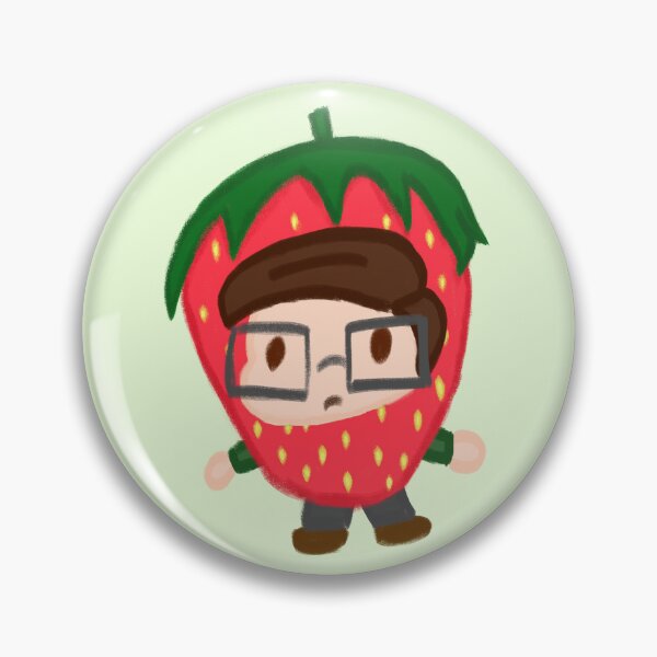 Item preview, Strawberry Edward Nygma designed and sold by ThatNerdio.