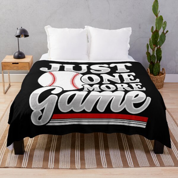 Item preview, Just one More Baseball Game Retro Sport Art designed and sold by Back2Collage.