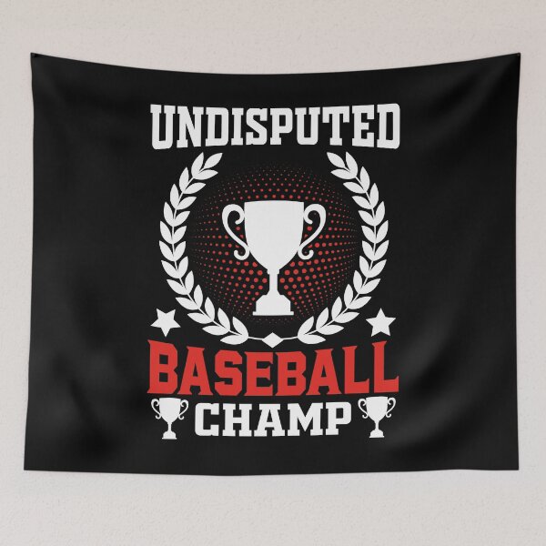 Item preview, Baseball Champ Retro Sport Art designed and sold by Back2Collage.