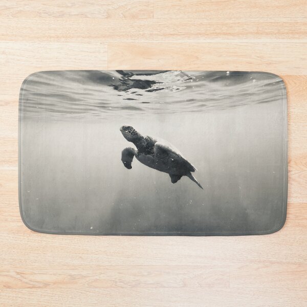 Item preview, Honu Sunbeam (Black and White) designed and sold by Scurvy Dawg Design.