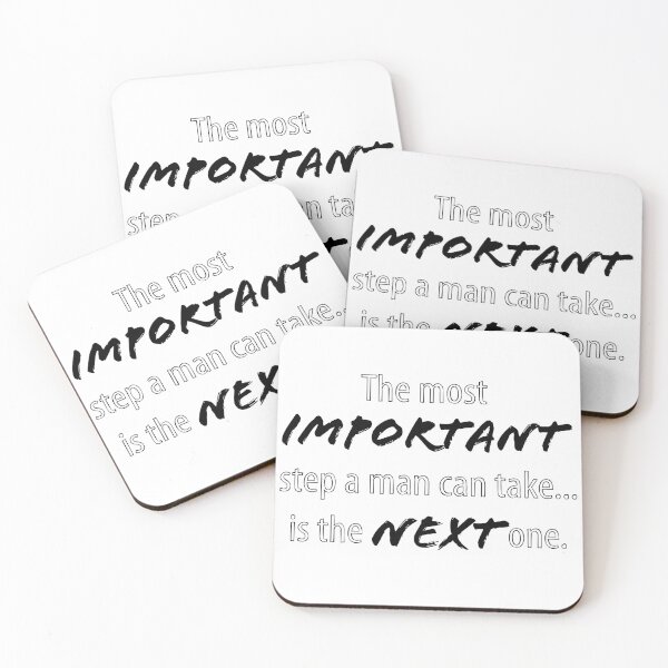 Item preview, The most important step a man can take... designed and sold by WhiteWave77.