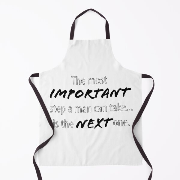 Item preview, The most important step a man can take... designed and sold by WhiteWave77.