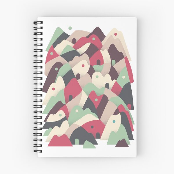 Item preview, Abstract mountains landscape designed and sold by Natalatrala.