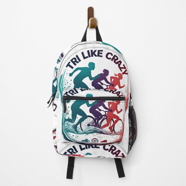 Item preview, Tri Like Crazy – Intense Triathlon Athlete Design designed and sold by Triathlongram.