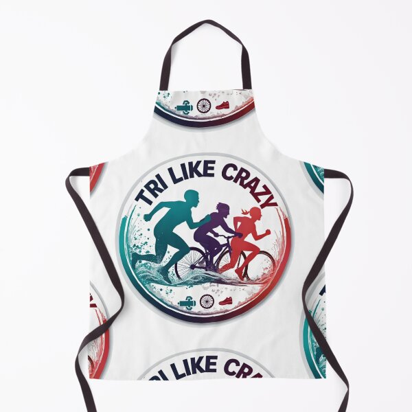 Item preview, Tri Like Crazy – Intense Triathlon Athlete Design designed and sold by Triathlongram.