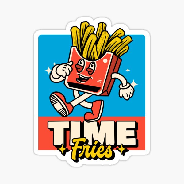 Item preview, Time Fries  designed and sold by Future Past Co. .