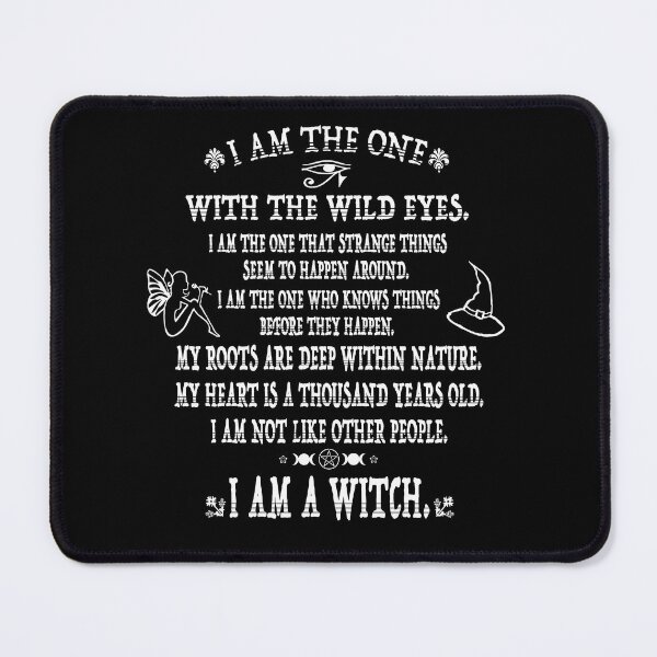 Item preview, I Am A Witch designed and sold by TheMoonlightShop.