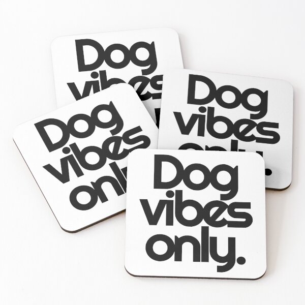 Item preview, Dog Vibes Only - Fun Typography Art for Dog Lovers & Pet Owners designed and sold by YourChoiceArt.