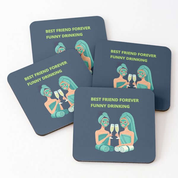 Item preview, Best Friend Forever Funny Drinking designed and sold by TrendsLook.