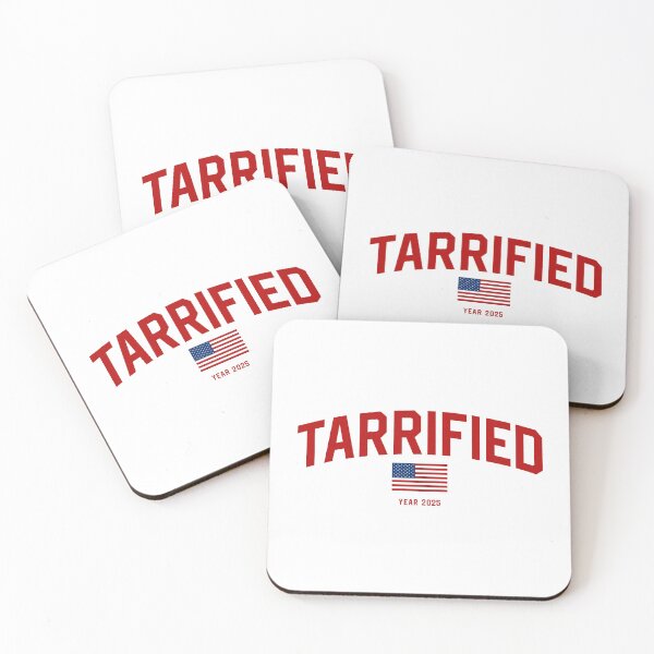 Item preview, TARRIFIED 2025 – Funny Political Design, USA Tariffs Humor, Satire Politics, Anti-Government Joke, Political Meme, Protest Art, Economy Satire designed and sold by artworkathome.