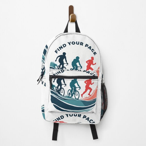 Item preview, Find Your Pace – Minimalist Triathlon Motivation Design designed and sold by Triathlongram.