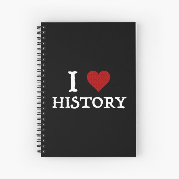 Item preview, I Love (Heart) History designed and sold by Cat Lady Designs.