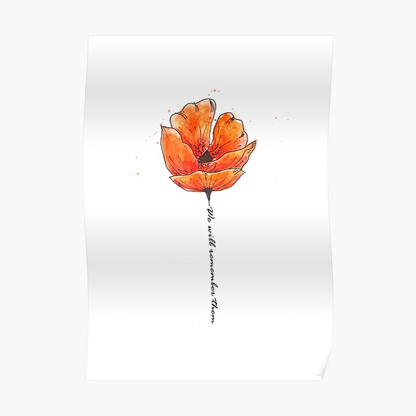 Fresh Poppy Flower Tattoo Sketch On Stock Photo 1518367493  Shutterstock
