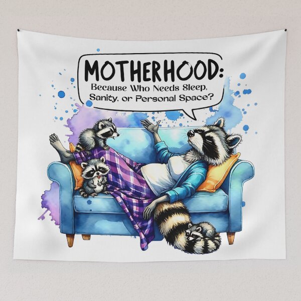 Item preview, Mommy Raccoon Quote Humor designed and sold by Astralia.