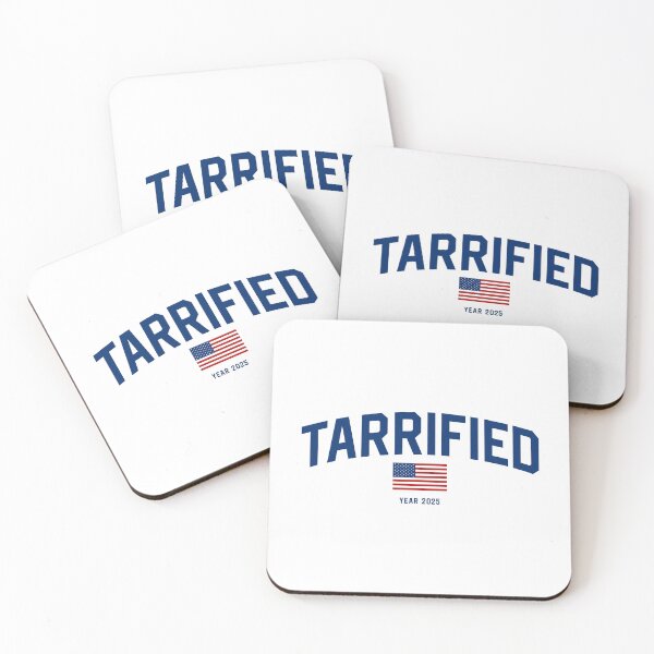 Item preview, TARRIFIED 2025 – Funny Political Design, USA Tariffs Humor, Satire Politics, Anti-Government Joke, Political Meme, Protest Art, Economy Satire designed and sold by artworkathome.